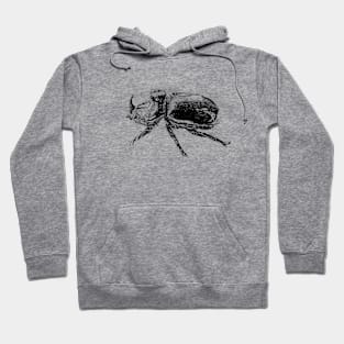 Rhinoceros beetle Hoodie